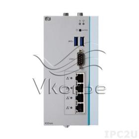 Встраиваемый компьютер на DIN_рейку AXIOM ICO320_83C_DIO_N3350_4POE_DC