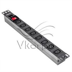 Блок силовых розеток в стойку NegoRack NR_PDU8_18U