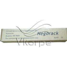 Блок силовых розеток в стойку NegoRack NR_PDU8