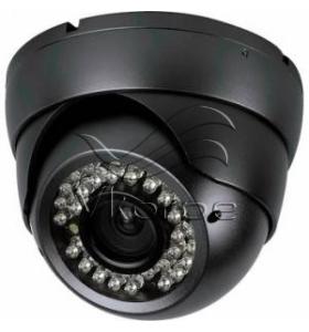 Камера видеонаблюдения Ginzzu HS-V701HB 4-9мм цветная корп.:черный