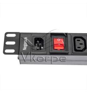 Блок силовых розеток в стойку NegoRack NR_PDU8C13_U