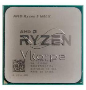Процессор AMD Ryzen 5 1600X AM4 (YD160XBCM6IAE) (3.6GHz) OEM