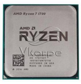 Процессор AMD Ryzen 7 1700 AM4 (YD1700BBM88AE) (3.0GHz/100MHz) OEM