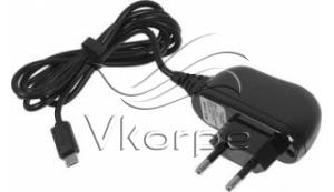 Зарядное устройство Deppa 2,1A built-in micro USB черный (23141)