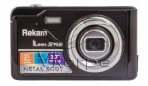 Фотоаппарат Rekam iLook S955i черный 21Mpix 2.7" 720p SDHC/MMC CMOS/Li-Ion