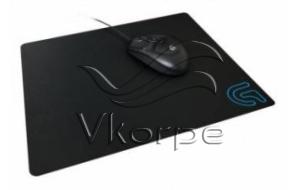 Коврик для мыши Logitech G240 черный игровой 340x280x1 ткань