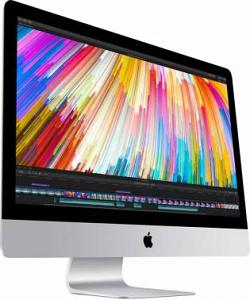 Моноблок Apple iMac Z0TR000VT 27" HSXGA i7 7700K (4.2)/32Gb/3Tb/Pro 580 8Gb/CR/Mac OS X/GbitEth/WiFi/BT/клавиатура/мышь/Cam/серебристый/черный 5120x28