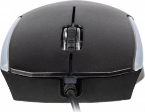 Мышь Оклик 245M черный оптическая 1000dpi USB 3but (471479)