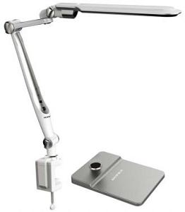 Светильник настольный Supra 7817 на струбцине светодиодный серебристый 10Вт