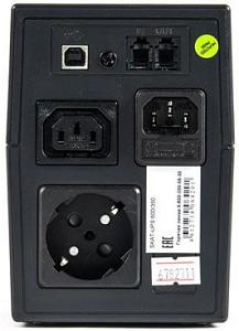 Источник бесперебойного питания Бастион SKAT-UPS 600/350 350Вт 600ВА черный