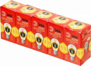 Лампа светодиодная Эра ECO Р45-6w-827-E27 6Вт (упак.:5шт)