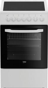 Плита Электрическая Beko FFSE57114GW белый стеклокерамика