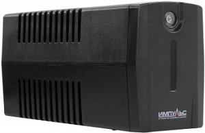 Источник бесперебойного питания Импульс Юниор Смарт 1000 600Вт 1000ВА черный