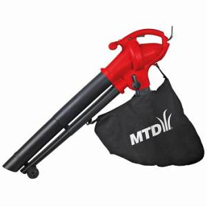 Воздуходувка-пылесос MTD BV 2500 E 2500Вт пит.:от сети красный