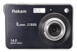 PhotoCamera Rekam iLook S850i black 14Mpix 2.7" SDHC CCD Li-Ion 