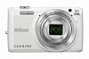 PhotoCamera Nikon CoolPix S6800 white 16Mpix Zoom12x 3" 1080 25Mb SDHC opt turLCD WiFi Li-Ion