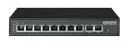Коммутатор Osnovo SW-21000(120W) (L2) 10x100Мбит/с 8PoE 120W неуправляемый