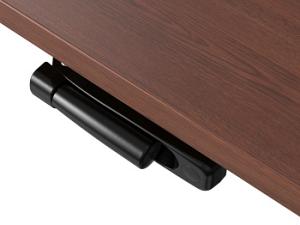 Подстолье Cactus CS-MDF-WT белый черный каркас белый 133x118x60см