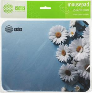 Коврик для мыши Cactus Daisies рисунок 250x200x3мм (CS-MPC-D07S)