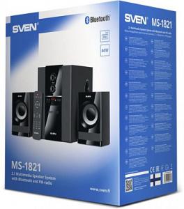 Колонки Sven MS-1821 2.1 черный 40Вт BT