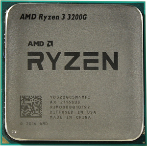 CPU AMD Ryzen 3 3200G, YD320GC5M4MFI / YD320GC5FIMPK