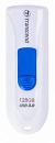 Флеш Диск Transcend 128Gb Jetflash 790 TS128GJF790W USB3.0 белый