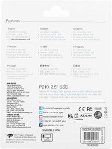 Накопитель SSD Patriot SATA-III 128GB P210S128G25 P210 2.5"