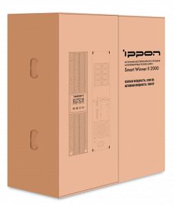 Источник бесперебойного питания Ippon Smart Winner II 2000 1800Вт 2000ВА черный