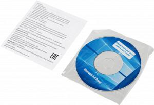 Адаптер USB Buro BU-BT50C BT5.0+EDR class 1 100м черный