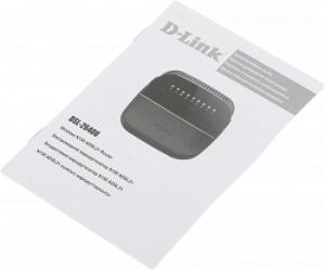 Роутер беспроводной D-Link DSL-2640U/R1A N150 ADSL черный