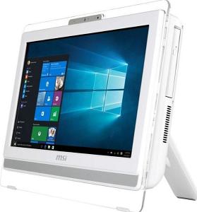 Моноблок MSI Pro 20ET 4BW-084RU 19.5" HD+ Touch Cel N3160 (2)/4Gb/1Tb/HDG/DVDRW/Windows 10 Home Single Language/GbitEth/WiFi/клавиатура/мышь/Cam/белый
