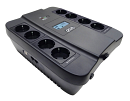 Powercom Back-UPS SPIDER, Line-Interactive, LCD, AVR, 550VA/330W, 8xSchuko outlets (4 surge & 4 batt), black (1138685) Powercom Back-UPS SPIDER, Line-Interactive, LCD, AVR, 550VA/330W, 8xSchuko outlets (4 surge & 4 batt), black (1138685)