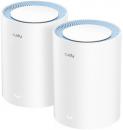 Бесшовный Mesh роутер Cudy M1200(2-Pack) AC1200 10/100BASE-TX белый (упак.:2шт) Бесшовный Mesh роутер Cudy M1200(2-Pack) AC1200 10/100BASE-TX белый (упак.:2шт)