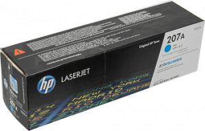 Картридж лазерный HP 207A W2211A голубой (1250стр.) для HP M255/MFP M282/M283