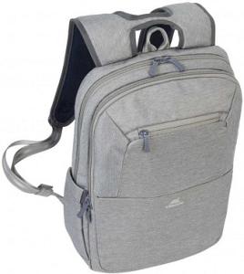 Рюкзак для ноутбука 15.6" Riva 7760 серый полиэстер женский дизайн (7760 GREY)