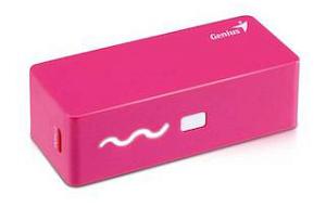 Мобильный аккумулятор Genius ECO-U261 Li-Ion 2600mAh 1A розовый
