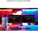 Монитор Asus 49" ROG Strix XG49VQ черный VA LED 32:9 HDMI M/M матовая HAS Piv 450cd 3840x1080 144Hz FreeSync 2 DP FHD USB 12.2кг Монитор Asus 49" ROG Strix XG49VQ черный VA LED 32:9 HDMI M/M матовая HAS Piv 450cd 3840x1080 144Hz FreeSync 2 DP FHD USB 12.2кг