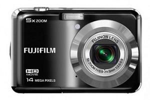 PhotoCamera FujiFilm FinePix AX600 black 14Mpix Zoom5x 2.7" 720p SDXC el AA 