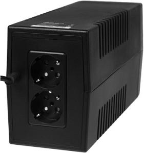Источник бесперебойного питания Ippon Back Basic 1050 Euro 600Вт 1050ВА черный