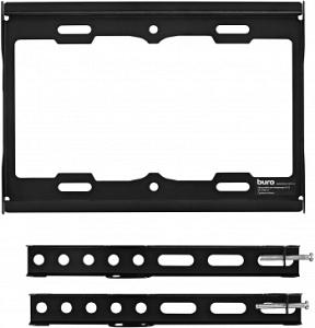 Кронштейн для телевизора Buro FX1S черный 15"-48" макс.25кг настенный фиксированный
