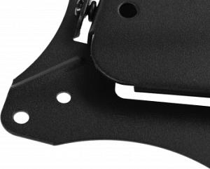 Кронштейн для телевизора Ultramounts UM810F черный 13"-27" макс.25кг настенный фиксированный