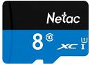 Флеш карта microSDHC 8GB Netac NT02P500STN-008G-S P500