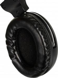 Наушники с микрофоном A4Tech HU-30 черный 2м накладные USB оголовье