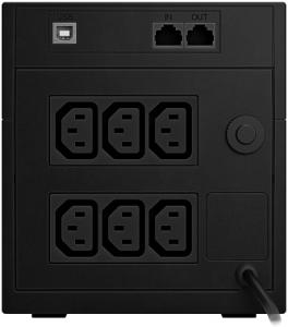 Источник бесперебойного питания Powercom Raptor Plus RPT1500IU 900Вт 1500ВА черный
