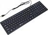 Клавиатура Оклик 520M2U черный/черный USB slim Multimedia