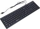 Клавиатура Оклик 520M2U черный/черный USB slim Multimedia