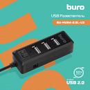 Разветвитель USB 2.0 Buro BU-HUB4-0.5L-U2.0 4порт. черный Разветвитель USB 2.0 Buro BU-HUB4-0.5L-U2.0 4порт. черный
