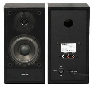 Колонки Sven SPS-702 2.0 черный 40Вт