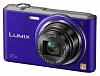 PhotoCamera Panasonic Lumix DMC-SZ3 violet 16.1Mpix Zoom10x 2.7" 720p 90Mb SDXC CCD IS opt Li-Ion