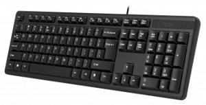 Клавиатура A4Tech KK-3 черный USB (KK-3 USB (BLACK))